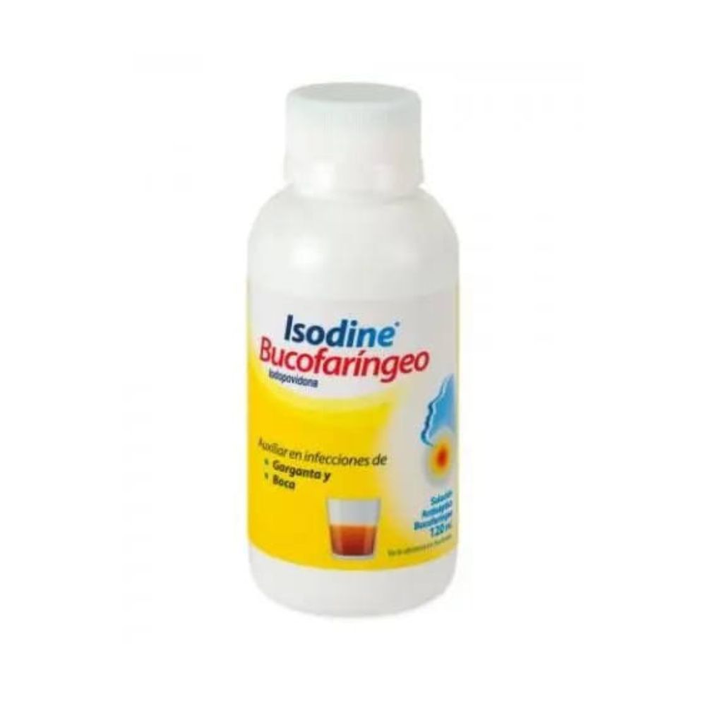 Isodine Bucofaringeo 8 G Solucion 120 Ml