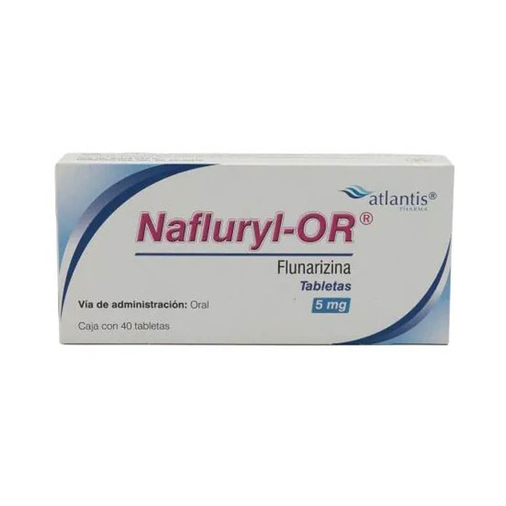 Nafluryl-Or 5 Mg Con 40 Tabletas 