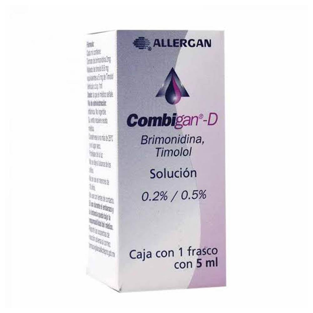 Combigan-D 0.2/0.5 Mg Solucion 5 Mililitros