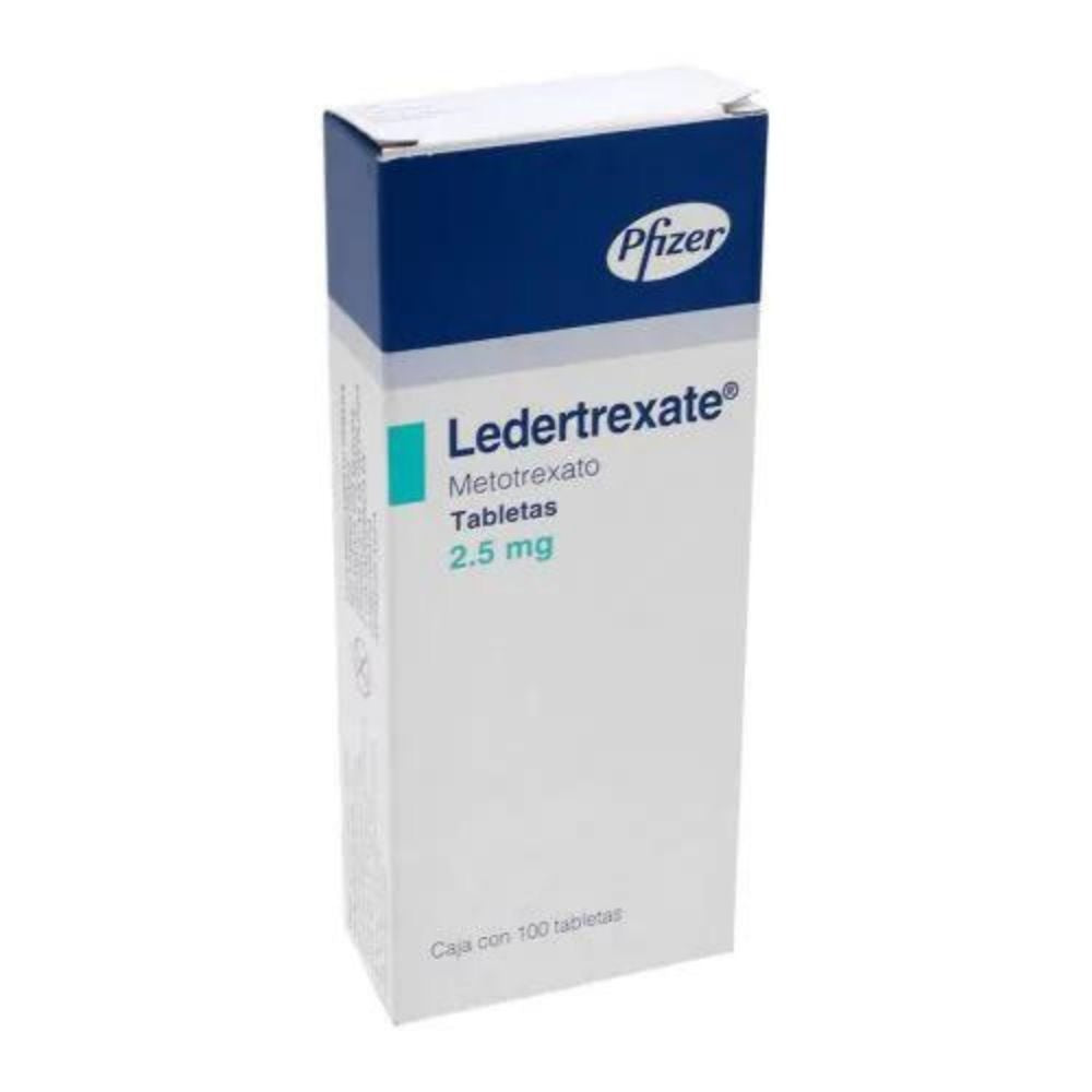 LEDERTREXATE 2.5 MG TABLETAS 100