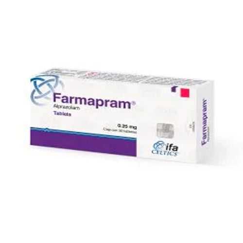 Farmapram 0.25 Mg Tabletas Con 30