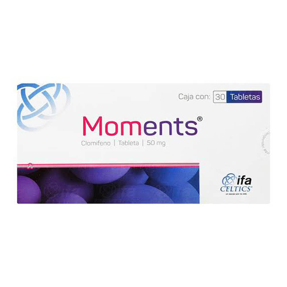 MOMENTS (CLOMIFENO) 50 MG TABLETAS 30 (OMIFIN)