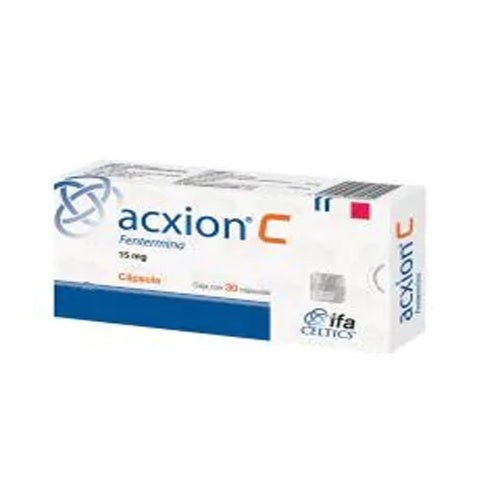 ACXION CON 15 MG CAPSULAS 30