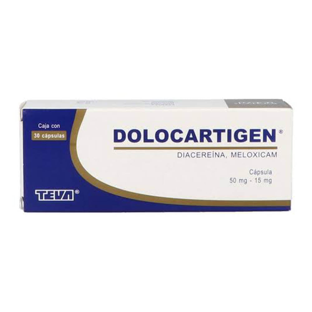 Dolocartigen 50/15 Mg Con 30 Capsulas