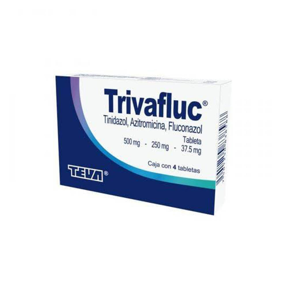 Trivafluc 250/37.5/500Mg Con 4 Tabletas