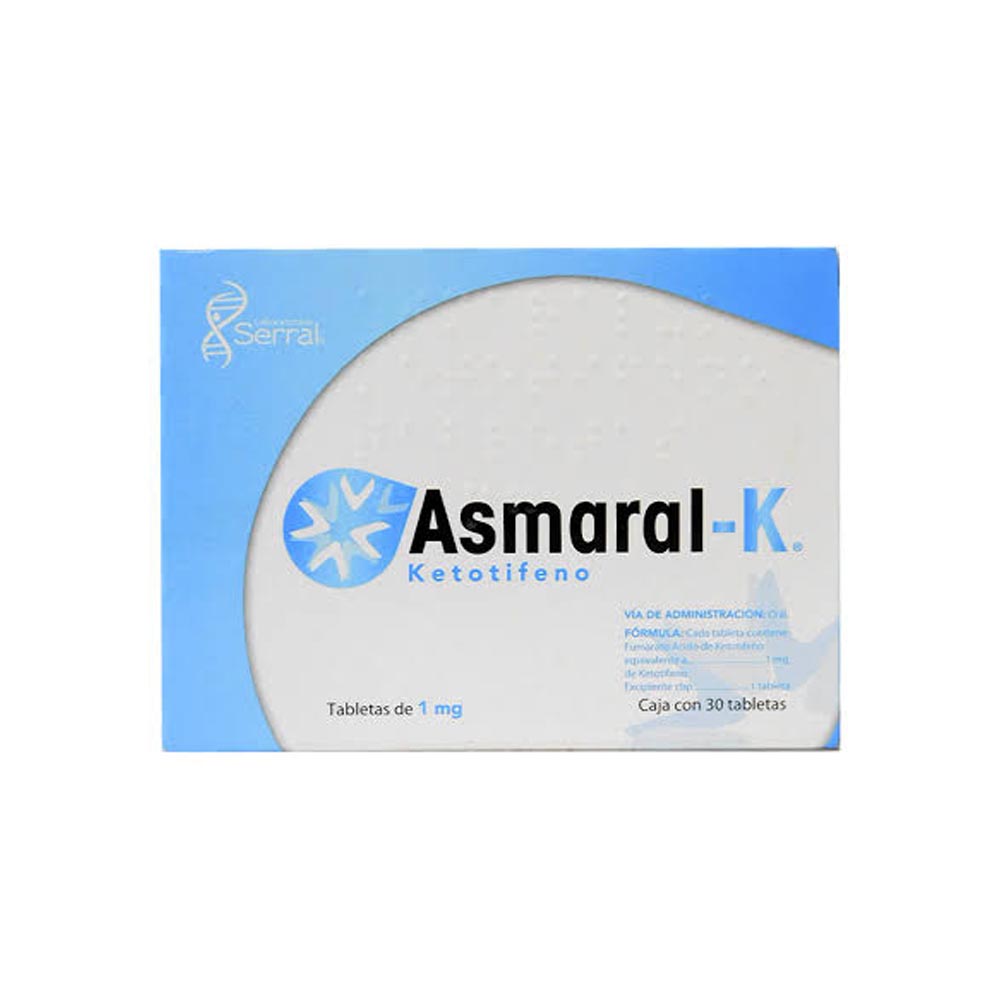 ASMARAL-K 1 MG 30 COMPRIMIDOS