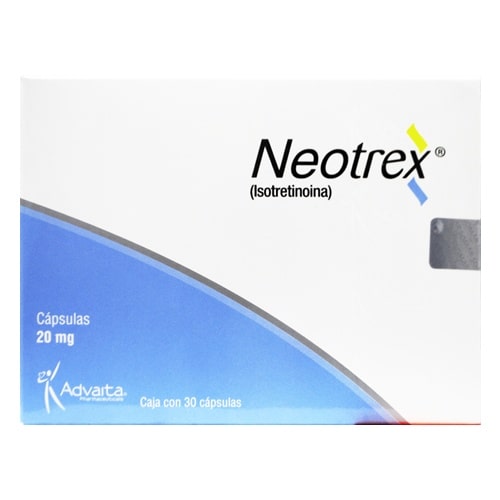 NEOTREX 20 MG CAPSULAS 30