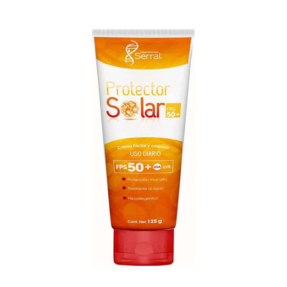 Protector Solar Fps 50 Uva Crema 125 G Serral