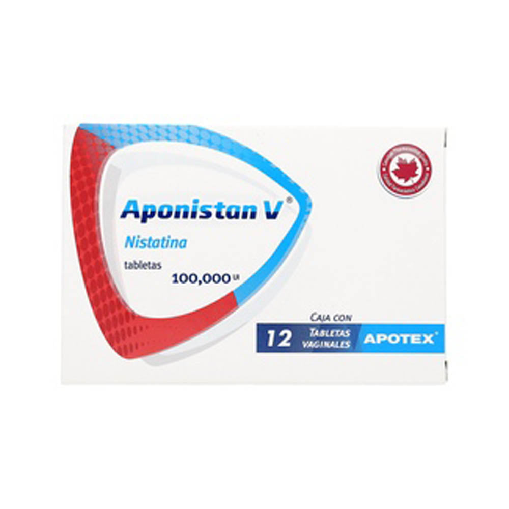 APONISTAN (NISTATINA) TABLETAS VAG CON 12