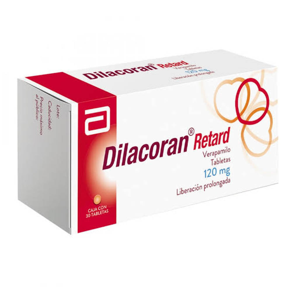 DILACORAN-RETARD 120 MG TABLETAS 30