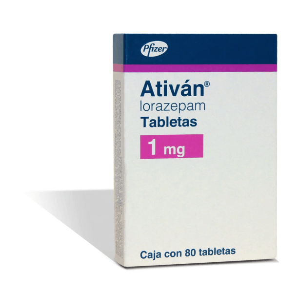 Ativan 1 Mg Tabletas 80