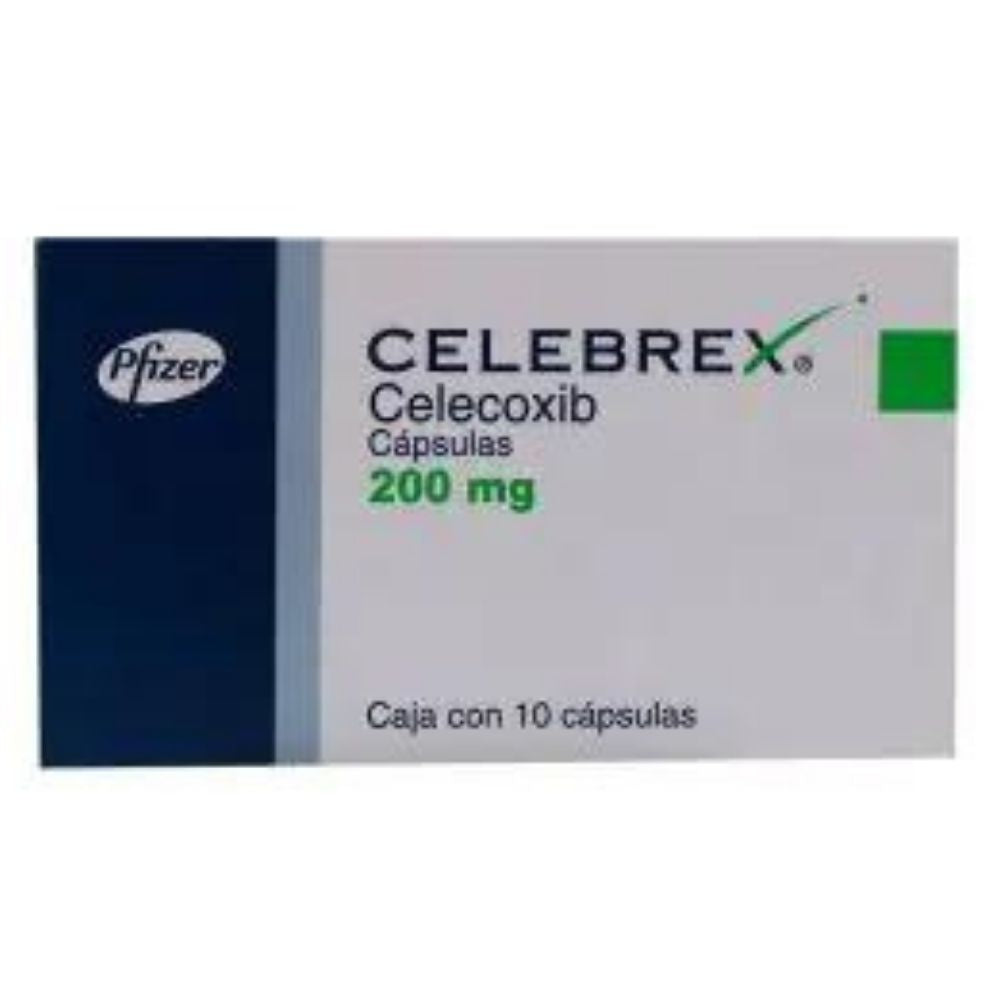 Celebrex 200 Mg Capsulas Con 10