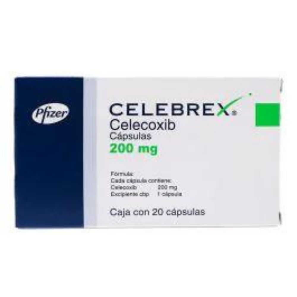 CELEBREX 200 MG CAPSULAS 20