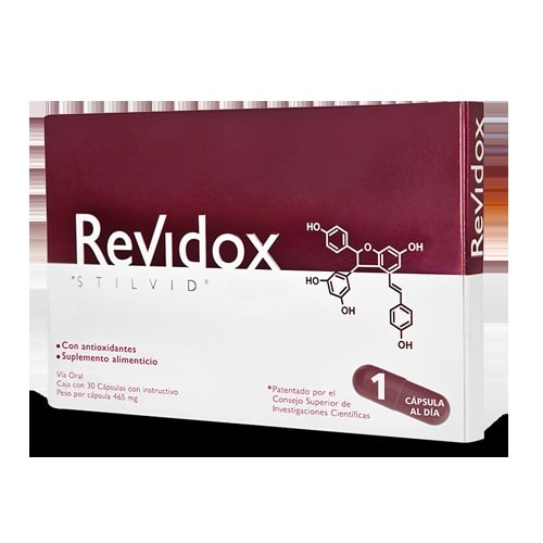 Revidox C (Resveratrol) Con 30 Capsulas  Suplemento 