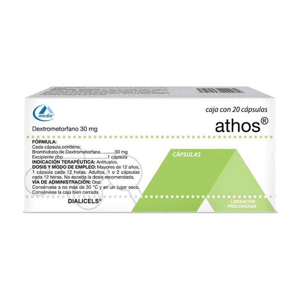 Athos 30 Mg Con 20 Capsulas