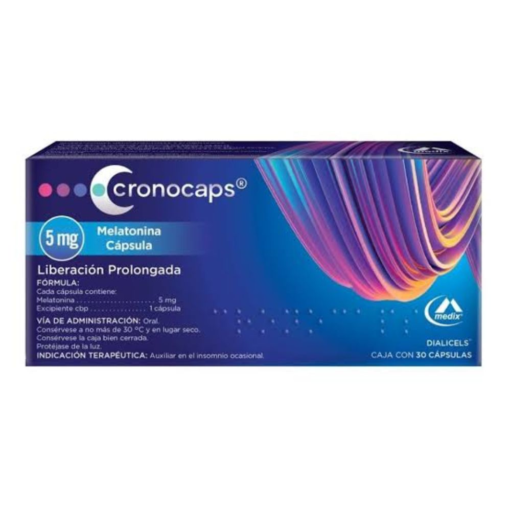 CRONOCAPSULAS 5 MG CAPSULAS 30