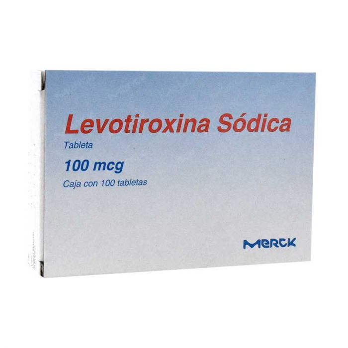 Levotiroxina 100 Mcg Tab 100 Merck