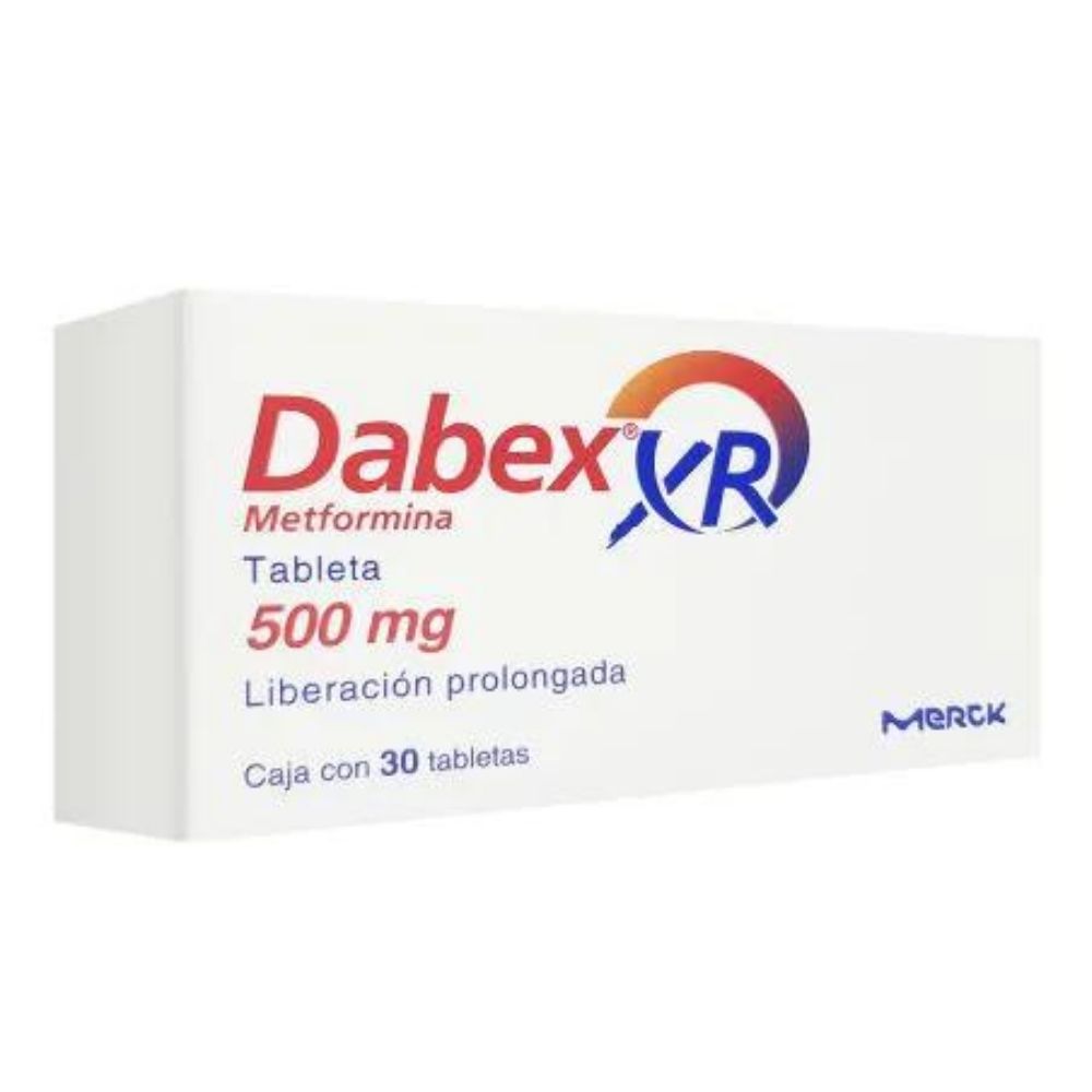 Dabex Xr 500 Mg Con 30 Tabletas