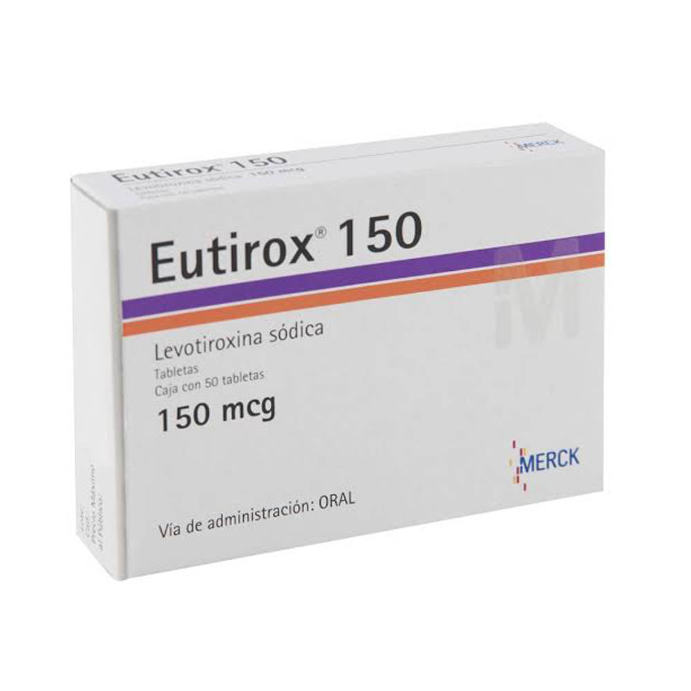 Eutirox 150 Microgramos Con 50 Tabletas