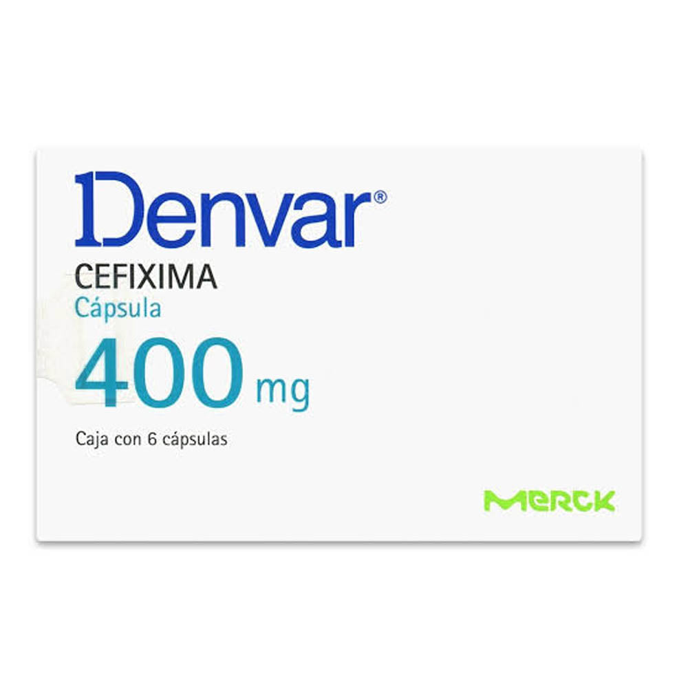 DENVAR 400 MG CAPSULAS CON 6