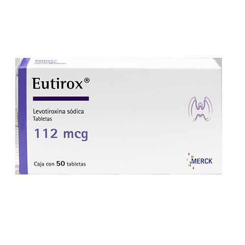 Eutirox 112 Mcg Con 50 Tabletas