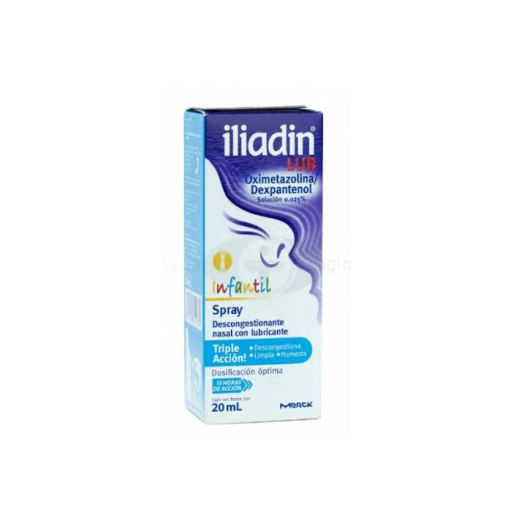 Iliadin Lub Infantil 0.025% Spray 20 Ml