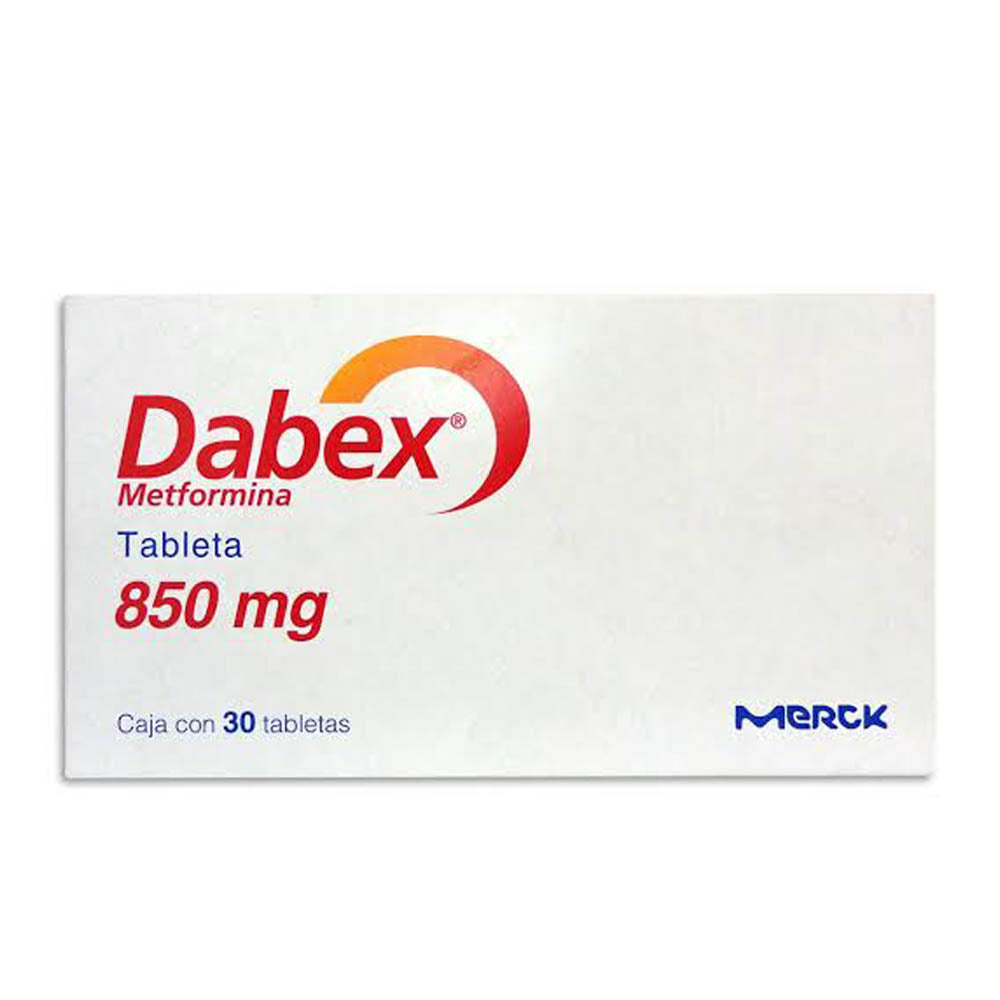 Dabex 850 Mg Con 30 Tabletas