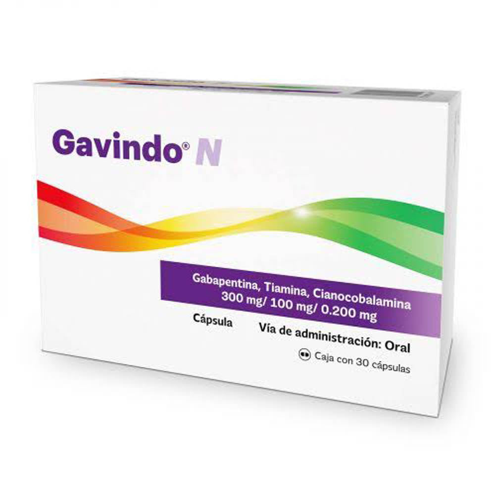 Gavindo N 300/100/0.200 Mg Con 30 Capsulas