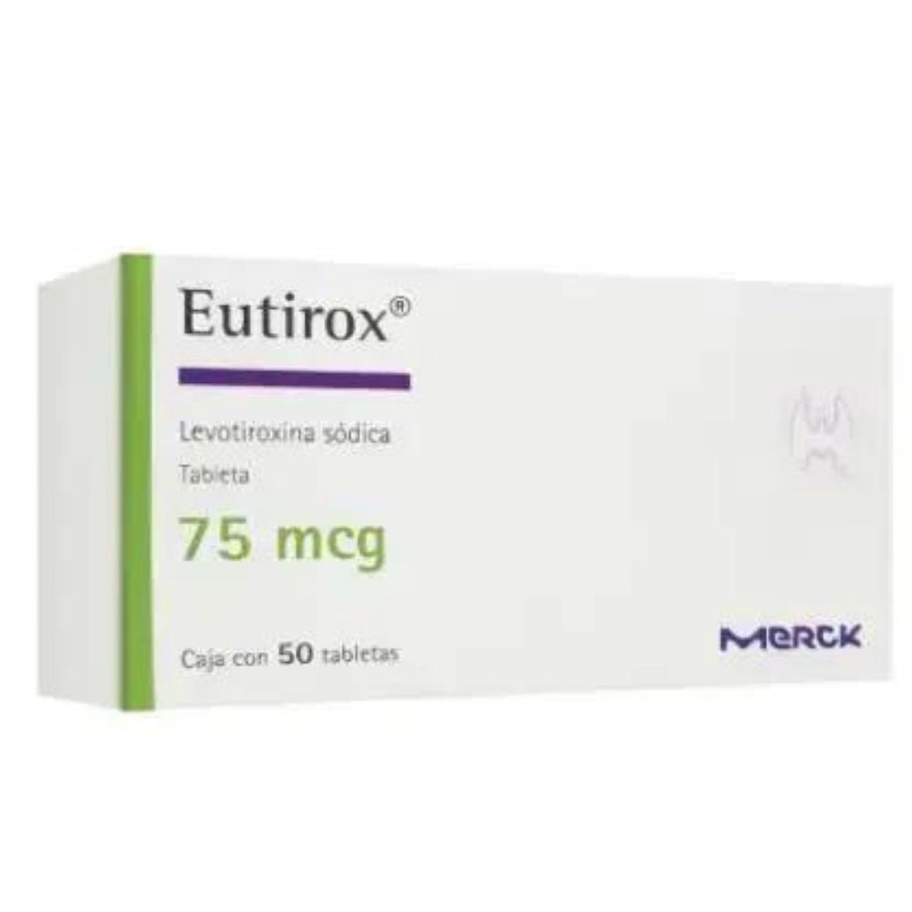 Eutirox 75 Microgramos Con 50 Tabletas