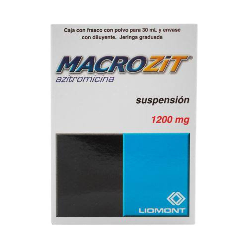 MACROZIT 1200 MG SUSPENSION ENSION 30 ML