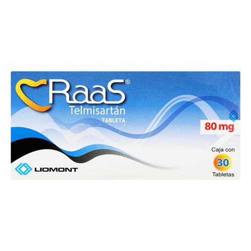 Raas 80 Mg Tabletas 30