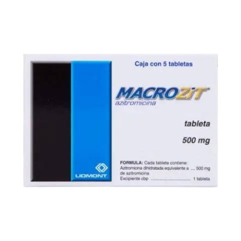 Macrozit 500 Miligramos Tabletas 5