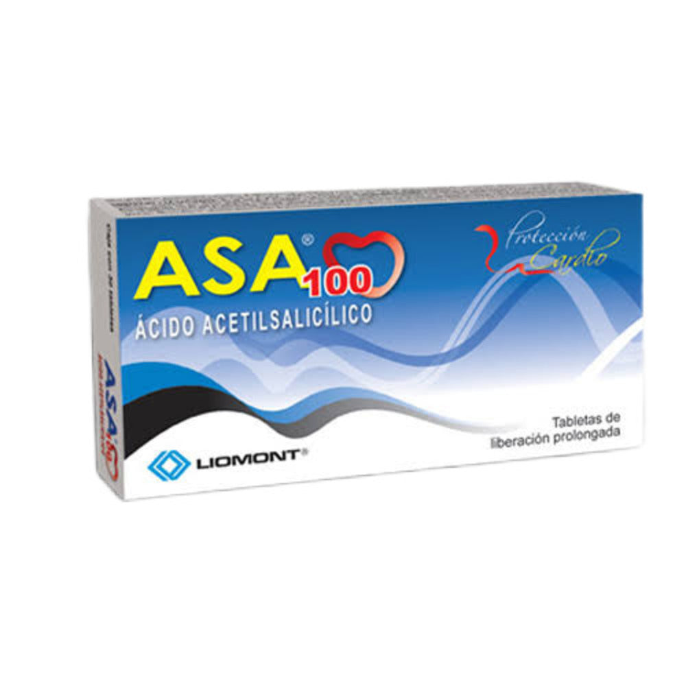 Asa 100 Mg Tabletas 30
