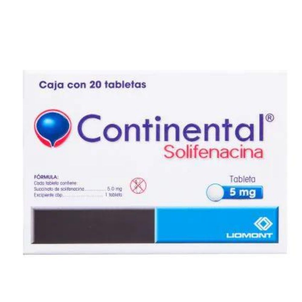 Continental 5 Mg Tabletas 20 
