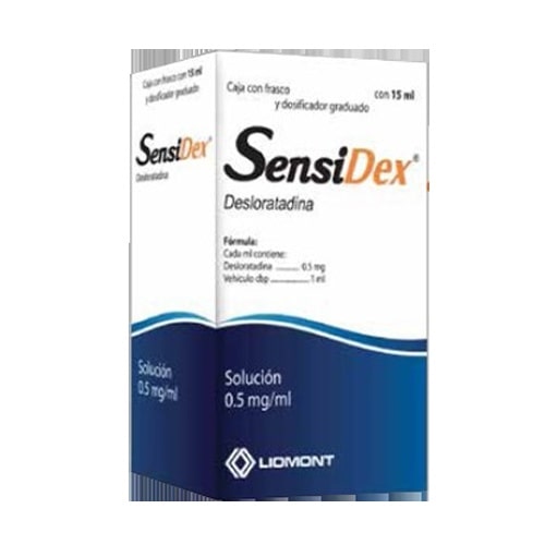 Sensidex 0.5 Mg Solucion 120 Ml Y Dosificador
