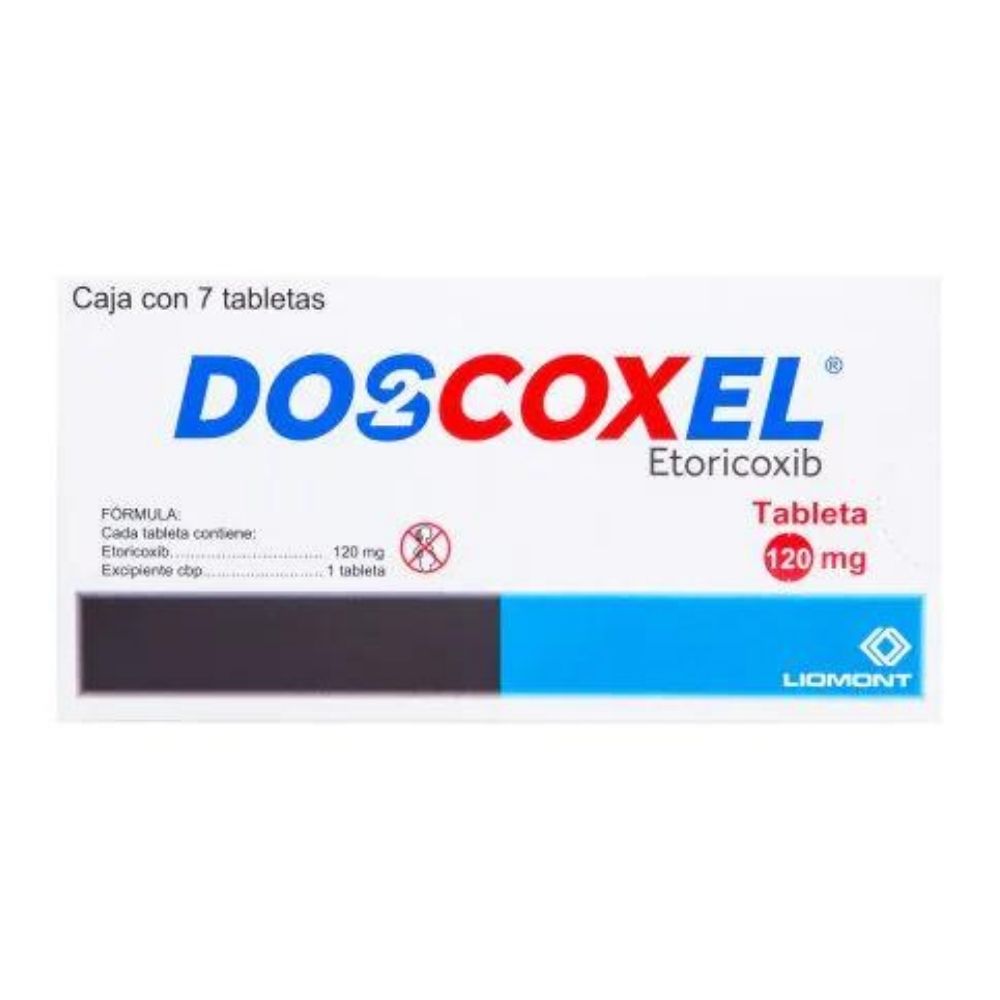 Doscoxel 120 Miligramos Tableta 7 