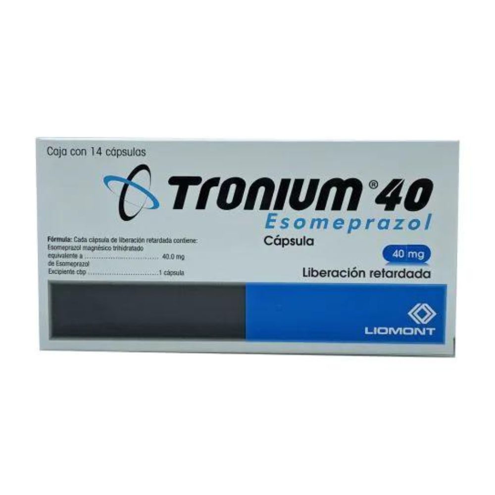 Tronium 40 Lr 40 Mg 14 Capsulas