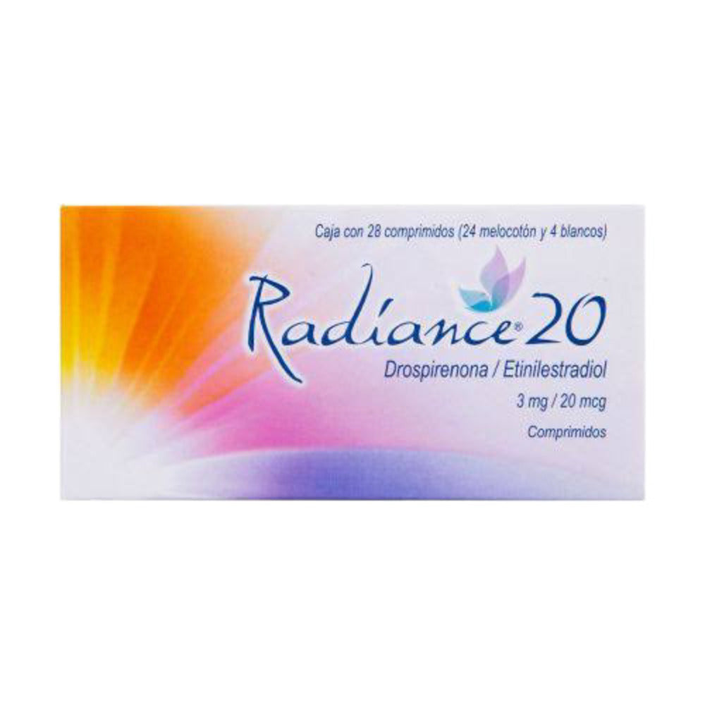 Radiance 3 Mg/20 Mcg Comprimos Con 28