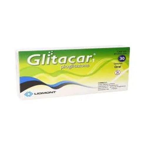 Glitacar-1 30 Mg Tabletas 30