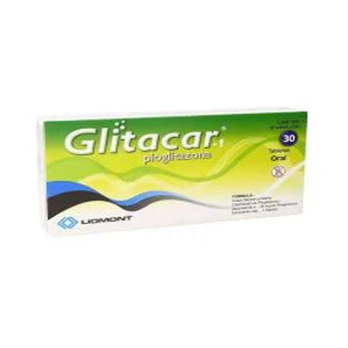 Glitacar-1 30 Mg Tabletas 30 