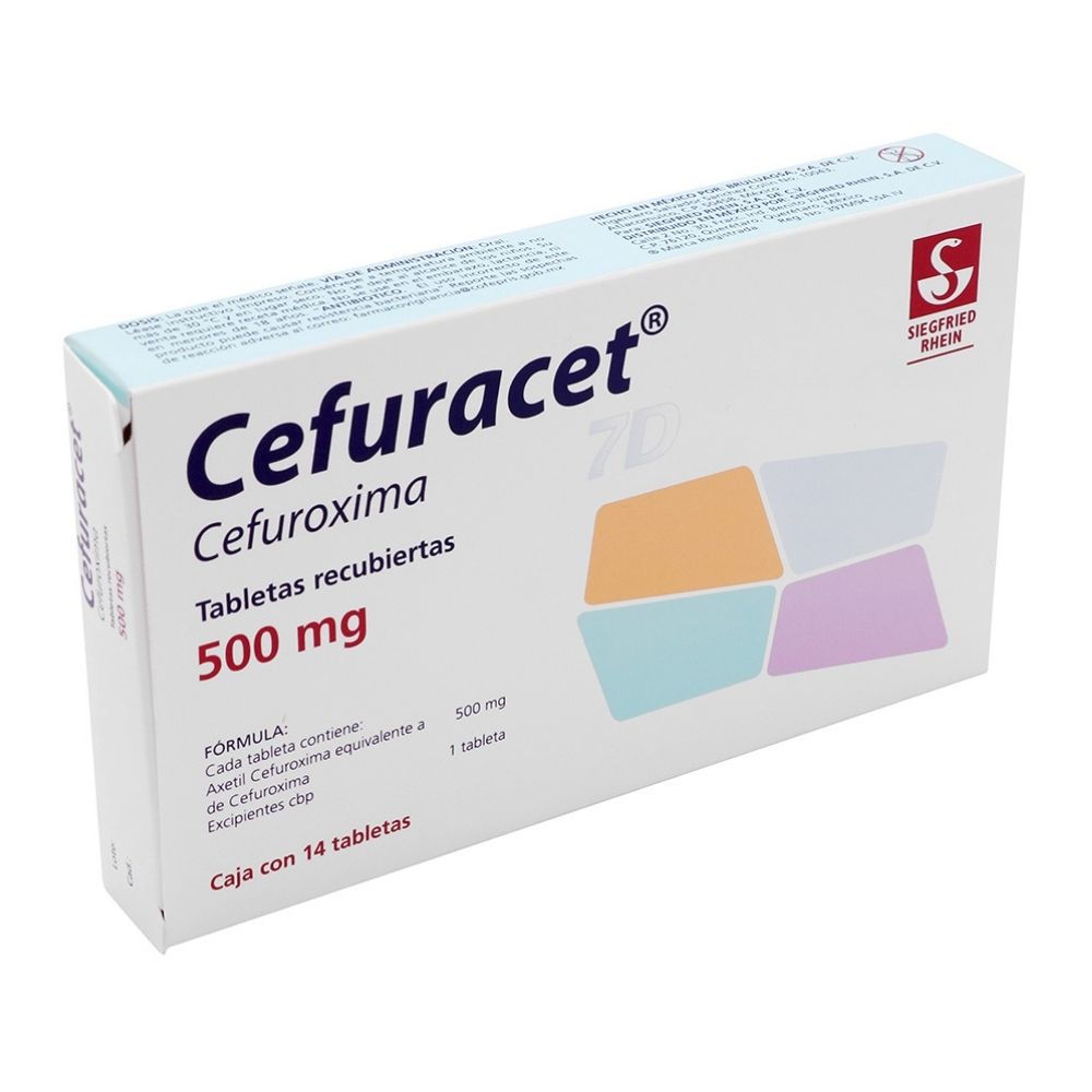 CEFURACET 7D 500 MG TABLETAS 14