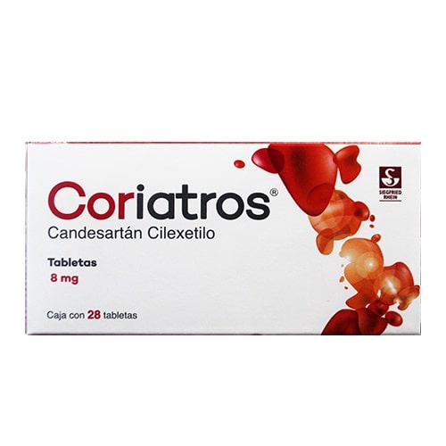Coriatros 8 Mg Con 28 Tabletas
