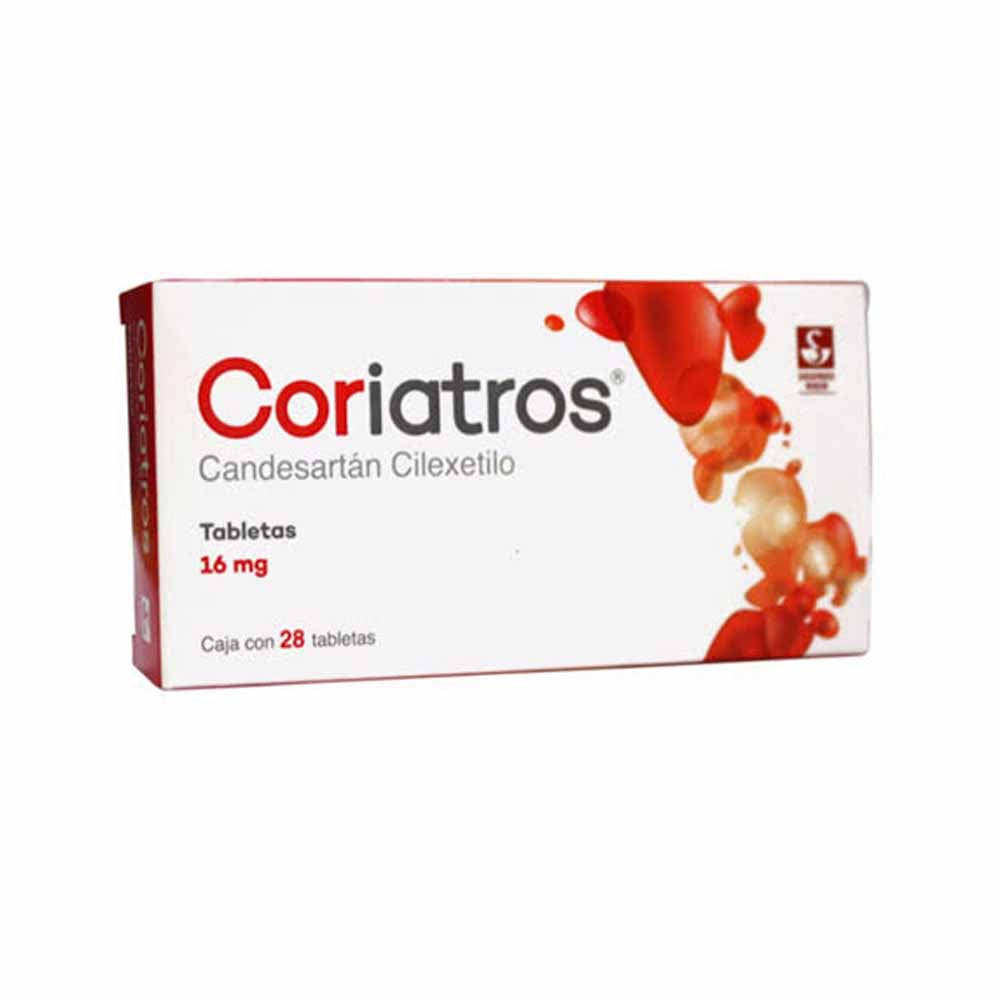 Coriatros 16 Mg Con 28 Tabletas