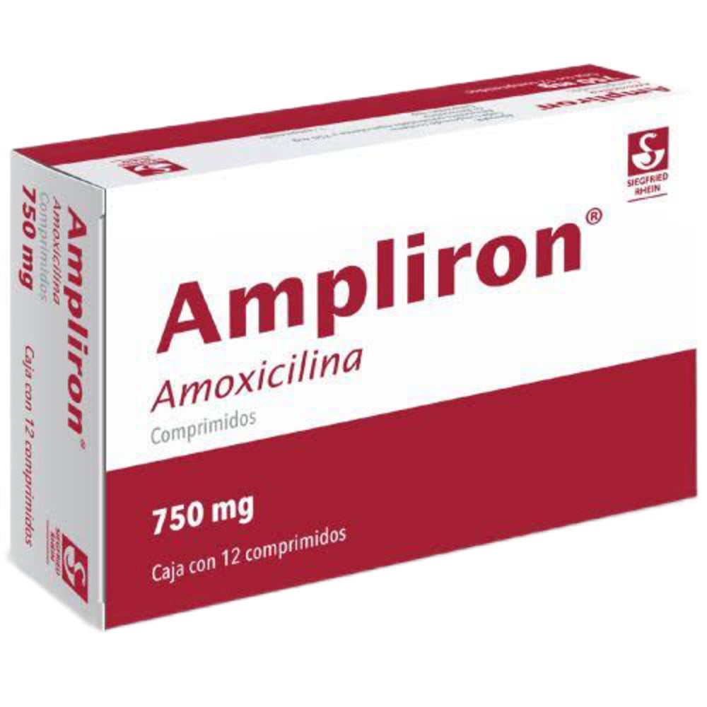 Ampliron 750 Mg Tabletas Con 12