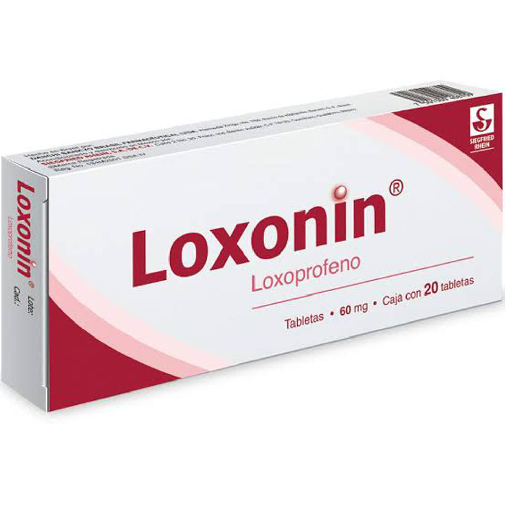 LOXONIN 60 MG TABLETAS 20