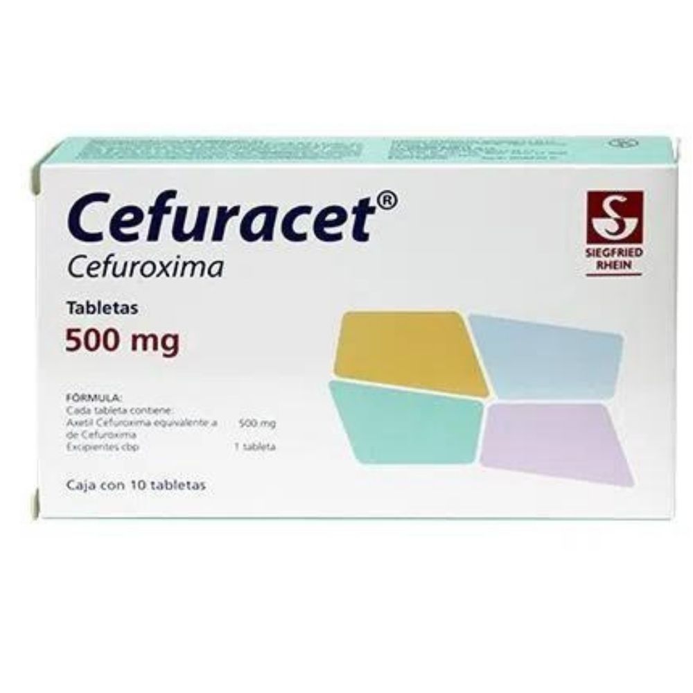 CEFURACET 500 MG TABLETAS 10