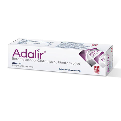 Adalir (Betametasona/Clotrimazol/Gentamicina) 50 Mg/1 G/100 Mg/100 G 40 G Crema
