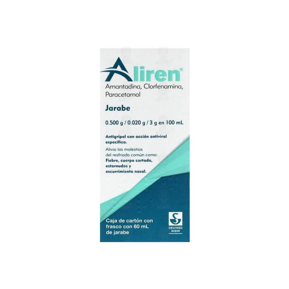 Aliren 500/020/3 G- 100 Ml Jarabe 60 Mililitros