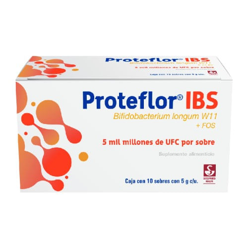 Proteflor Ibs Suplemento Alimenticio Con 10 Sobres De 5 G