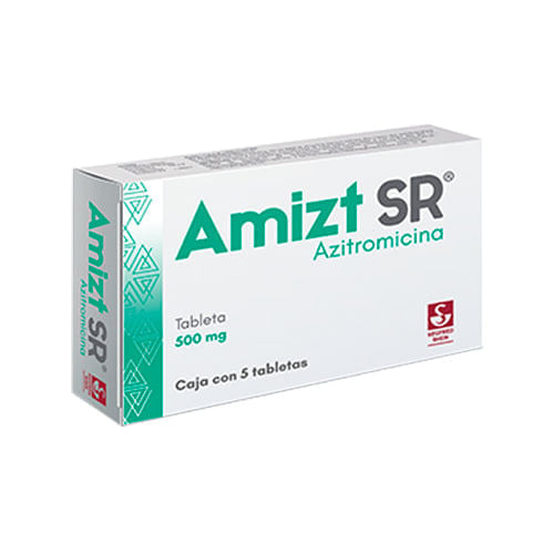 Amizt Sr 500 Mg Con 5 Tab